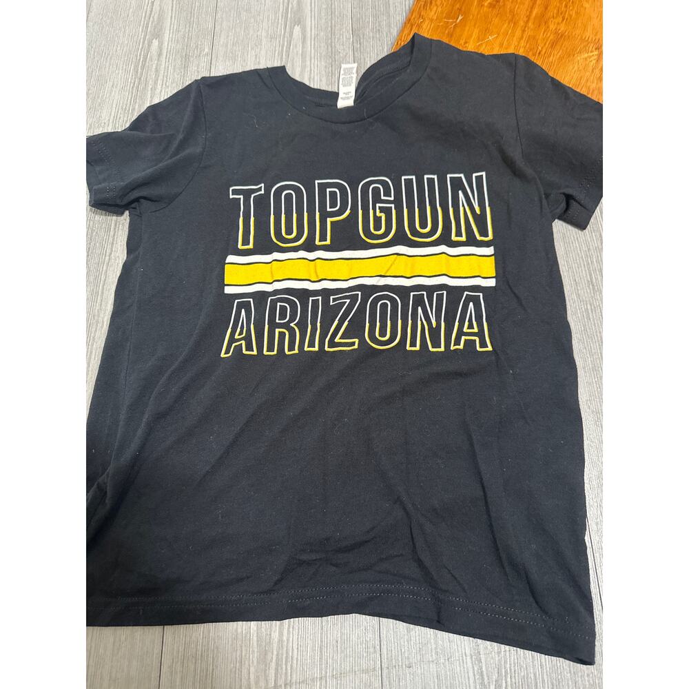 Top Gun Arizona Graphic Shirt BELLA + CANVAS Mens M Crew Neck Short Sleeve Black